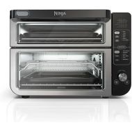 Ninja DCT451 12-in-1 Smart Double Oven with FlexDoor, Thermometer, FlavorSeal, Smart Finish, Rapid Top Convection and Air Fry Bottom , Stainless Steel