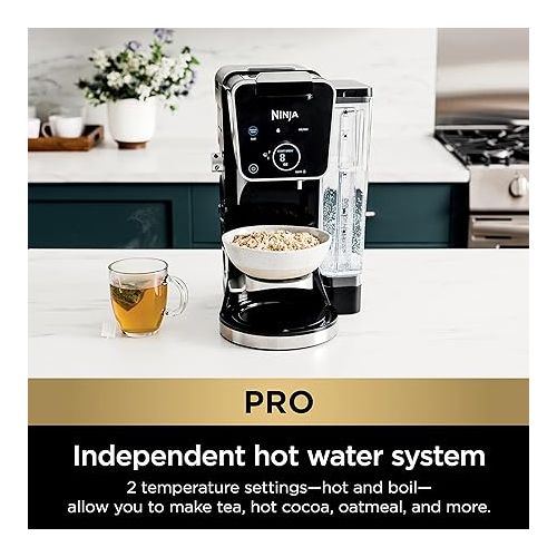 닌자 Ninja CFP307 DualBrew Pro Specialty Coffee System, Single-Serve, Compatible with K-Cup Pods, and 12-Cup Drip Coffee Maker, with Permanent Filter