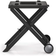 Ninja XSKSTAND Woodfire Collapsible Outdoor Grill Stand, Compatible with Ninja Woodfire Grills (OG700 Series), Foldable, Side Utensil Holder, Weather-Resistant, Black