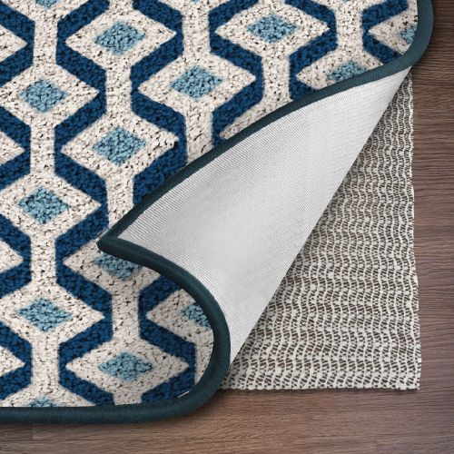 닌자 Ninja Brand Gripper Rug Pad, Size 8 Feet x 10 Feet, for Hardwood Floors and Hard Surfaces, Top Gripper Adds Cushion and Maximum Protection, Works with All Types of Rugs, Pads Avail