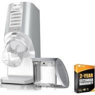 Ninja CREAMi Breeze Ice Cream Maker and Frozen Treat Maker 5 in 1 (Renewed) Bundle with 2 Year Enhanced Protection Pack