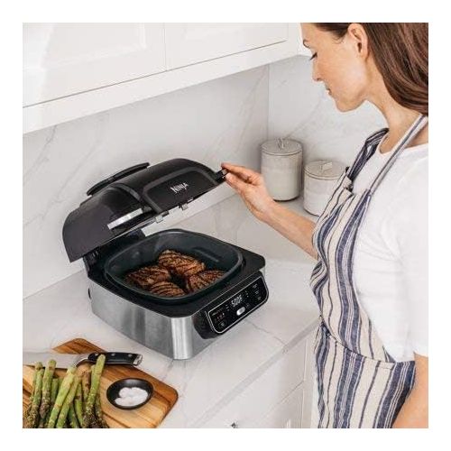 닌자 Ninja Foodi Ninja Foodi 4-in-1 Indoor Grill (Renewed)