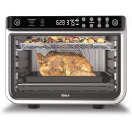 NINJA DT201 Foodi 10-in-1 XL Pro Air Fry Digital Countertop Convection Toaster Oven with Dehydrate and Reheat, 1800 Watts, Stainless Steel Finish (Renewed)