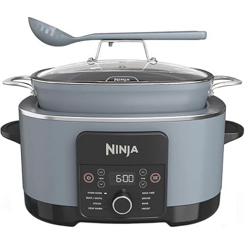 닌자 Ninja MC1001 Foodi Possible Slow Cooker PRO Multi-Cooker (Renewed) Bundle with 3 YR CPS Enhanced Protection Pack