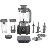 Ninja CO401B Foodi Power Blender Ultimate System with 72 oz Blending & Food Processing Pitcher, XL Smoothie Bowl Maker and Nutrient Extractor* & 7 Functions, Black