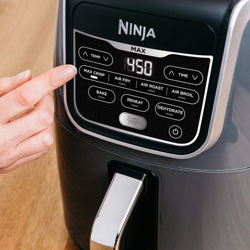 닌자 [아마존핫딜][아마존 핫딜] Ninja AF161 Max XL Air Fryer, 5.5-Quart, Grey