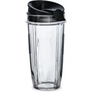 Nutri Ninja 24-Ounce BPA-Free Tritan Cup with Spout Lid for Nutri Ninja Blenders (XSK2424), 2-Pack