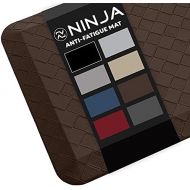 Ninja Brand Premium Anti-Fatigue Comfort Mat, 20x32 Inch, Ergonomically Engineered, Extra Support Floor Pad, Phthalate Free, Commercial Grade, for Kitchen, Gaming, Office Standing