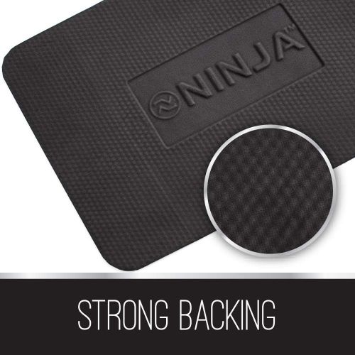 닌자 Ninja Brand Premium Anti-Fatigue Comfort Mat, 20x32 Inch, Ergonomically Engineered, Extra Support Floor Pad, Phthalate Free, Commercial Grade, for Kitchen, Gaming, Office Standing