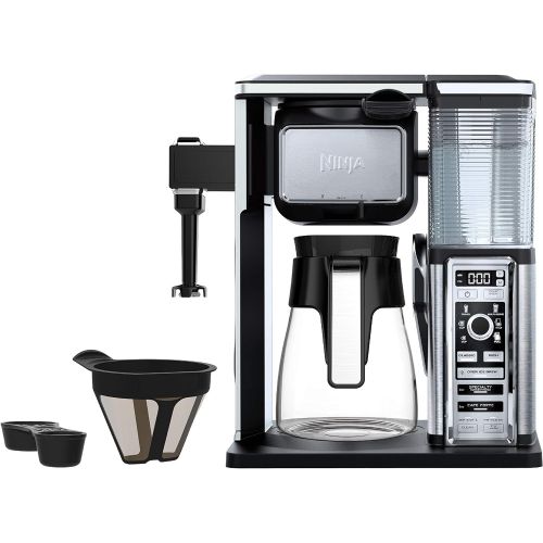 닌자 Ninja CF091 Coffee Makers, 50 oz, Silver