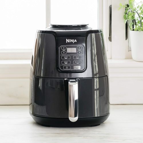 닌자 Ninja AF101 Air Fryer that Cooks, Crisps and Dehydrates, with 4 Quart Capacity, and a High Gloss Finish