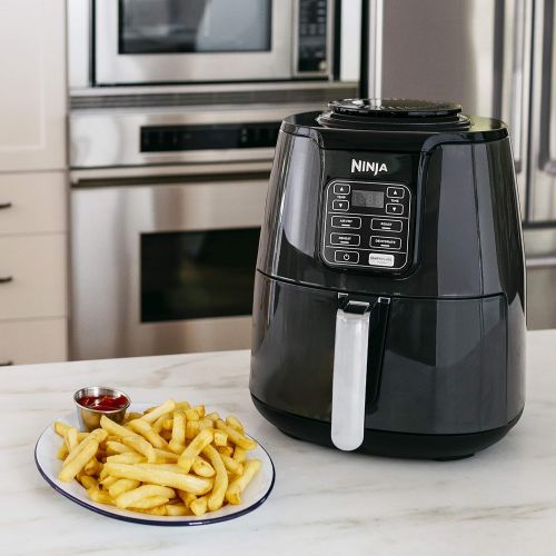 닌자 Ninja AF101 Air Fryer that Cooks, Crisps and Dehydrates, with 4 Quart Capacity, and a High Gloss Finish