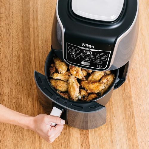 닌자 Ninja AF161 Max XL Air Fryer that Cooks, Crisps, Roasts, Broils, Bakes, Reheats and Dehydrates, with 5.5 Quart Capacity, and a High Gloss Finish