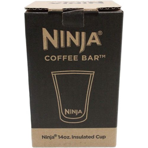 닌자 Ninja 14 Ounce Microwave Safe Double-Insulated Cup for Ninja Coffee Bar