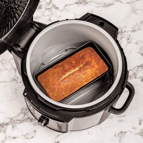 닌자 Ninja Official Non-Stick Loaf Tin [4021J300EUK] Compatible with Ninja Foodi OP100, OP300, OP500, Black