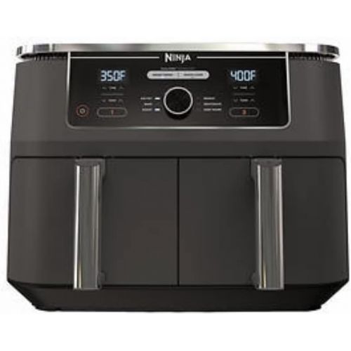 닌자 Ninja Foodi 6-in-1 10-qt. XL 2-Basket Air Fryer with DualZone Technology. Basket Air Fryer with 2 Independent Frying Baskets, Match Cook & Smart Finish to Roast, Broil, Dehydrate &