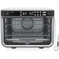 Ninja DT251 Foodi 10-in-1 Smart XL Air Fry Oven, Bake, Broil, Toast, Air Fry, Roast, Digital Toaster, Smart Thermometer, True Surround Convection up to 450°F, includes 6 trays & Re
