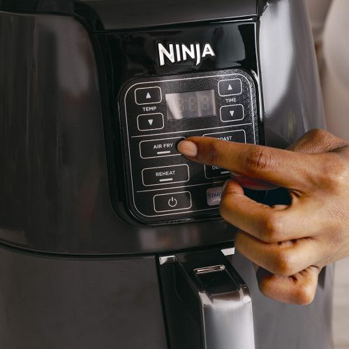 닌자 Ninja Air Fryer that Cooks, Crisps and Dehydrates, with 4 Quart Capacity, and a High Gloss Finish: Kitchen & Dining