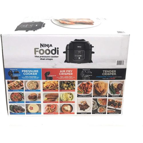 닌자 Ninja Foodi Pressure Cooker Family sized Pot fits up to 6 pound roasts and 3 pounds of fries: Kitchen & Dining