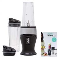 Ninja Personal Blender for Shakes, Smoothies, Food Prep, and Frozen Blending with 700-Watt Base and (2) 16-Ounce Cups with Spout Lids (QB3001SS): Kitchen & Dining