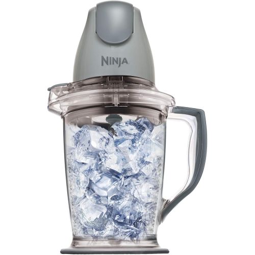 닌자 Ninja 400-Watt Blender/Food Processor for Frozen Blending, Chopping and Food Prep with 48-Ounce Pitcher and 16-Ounce Chopper Bowl (QB900B), Silver: Kitchen & Dining