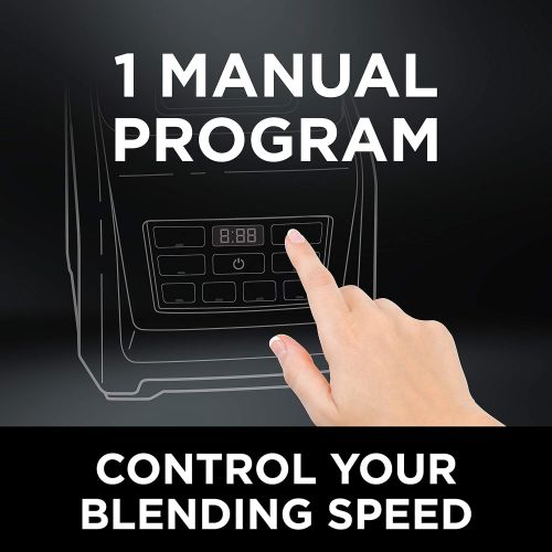 닌자 Ninja 400-Watt Blender/Food Processor for Frozen Blending, Chopping and Food Prep with 48-Ounce Pitcher and 16-Ounce Chopper Bowl (QB900B), Silver: Kitchen & Dining