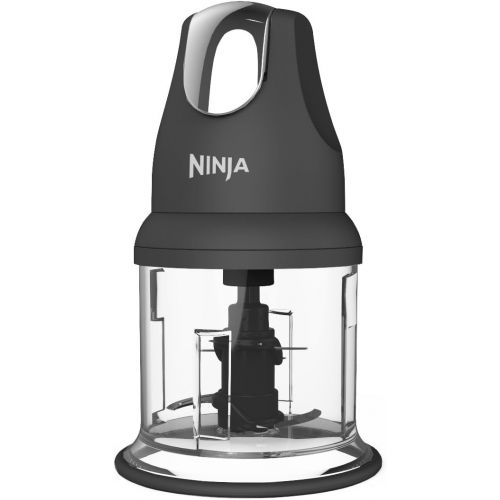 닌자 Ninja Food Chopper Express Chop with 200-Watt, 16-Ounce Bowl for Mincing, Chopping, Grinding, Blending and Meal Prep (NJ110GR): Kitchen & Dining