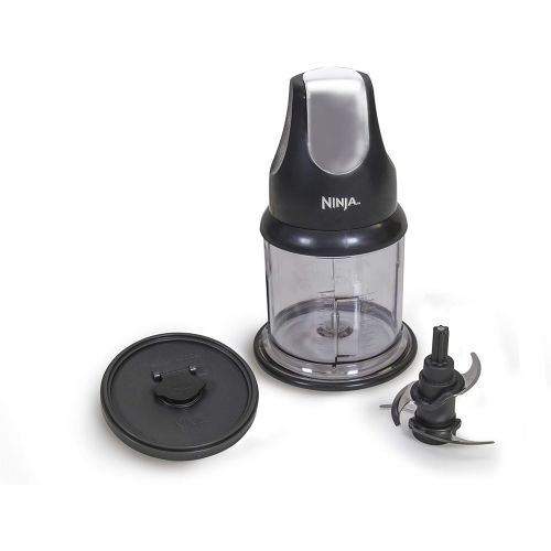 닌자 Ninja Food Chopper Express Chop with 200-Watt, 16-Ounce Bowl for Mincing, Chopping, Grinding, Blending and Meal Prep (NJ110GR): Kitchen & Dining