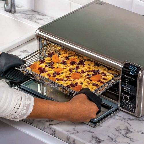 닌자 [아마존베스트]Ninja Foodi 8-in-1 Multifunctional Oven [SP101EU] Multifunction Oven, 2400, Brushed Stainless Steel, Silver