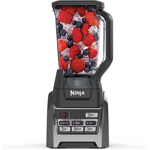 닌자 SharkNinja Ninja Countertop Blender with 1000-Watt Auto-iQ Base for Shakes, Smoothies and Frozen Drinks with 72oz Total Crushing Pitcher (BL688)