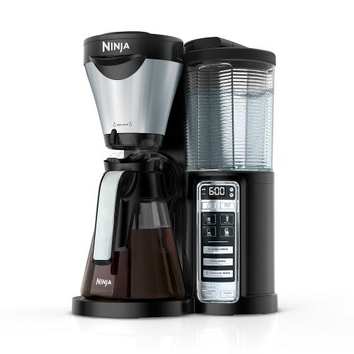 닌자 Ninja 3-Brew Hot and Iced Coffee Maker with Auto-iQ, 24-Hour Delay Brew Option, 4 Brew Sizes, Ninja Smart Scoop, and Removable Water Reservoir (CF021)