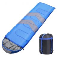 Ninja WOHOUS Sleeping Bag with Compression Sack, Lightweight and Waterproof for Warm & Cold Weather, Comfort for 4 Seasons Camping/Traveling/Hiking/Backpacking, Adults & Kids