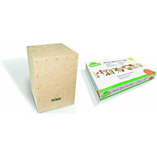  [아마존베스트]Nino Percussion Nino NINO951-MYO Natural 15 inch Cajon Construction Kit