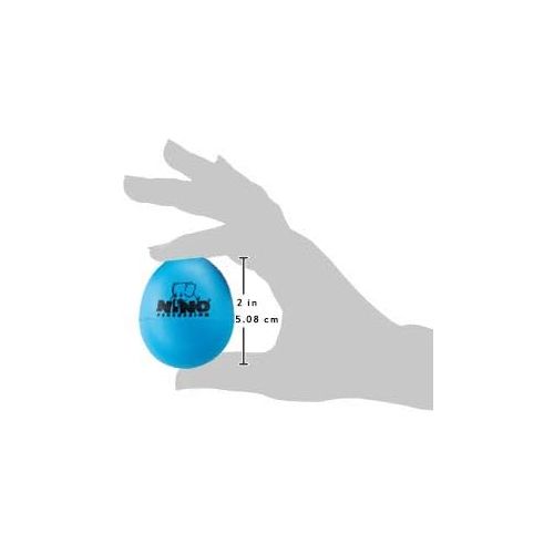  [아마존베스트]Meinl NINOSET540-2 Nino Percussion Egg Shaker - Aubergine/Grass-Green/Sky-Blue/Orange