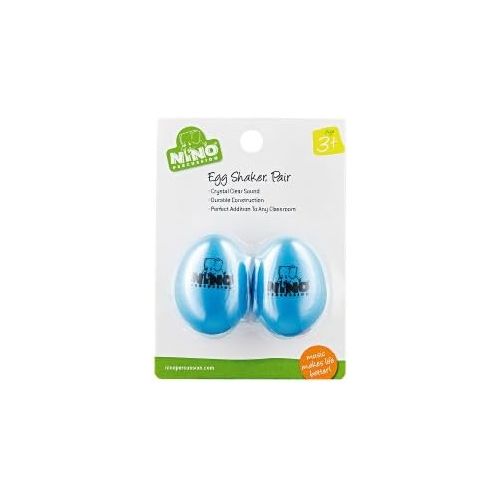  [아마존베스트]Nino Percussion Meinl NINO540SB-2 Egg Shaker Pairs - Sky Blue (Set of 2)