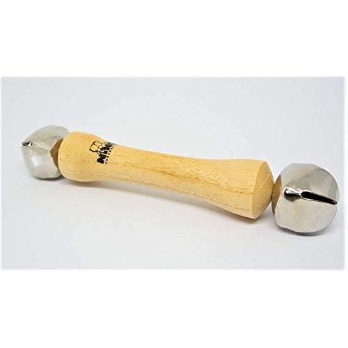  [아마존베스트]Nino Percussion Meinl NINO960Double Bells Stick Natural