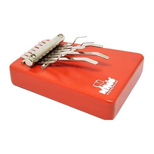  [아마존베스트]Nino Percussion NINO964R Medium Kalimba with 7 Keys Red