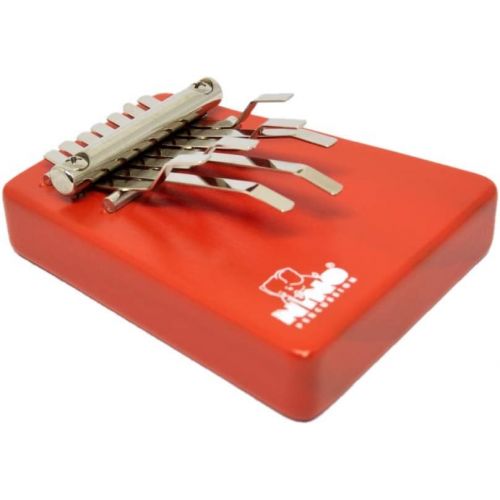  [아마존베스트]Nino Percussion NINO964R Medium Kalimba with 7 Keys Red