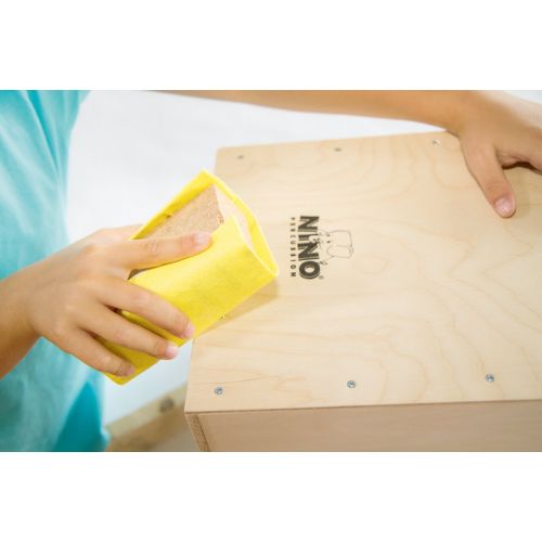  Nino Percussion NINO951-MYO Make Your Own Cajon Kit, Natural Finish