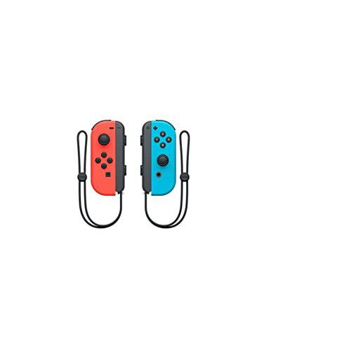 닌텐도 Nintendo Switch Joy-Con Pair (LR), Neon Red and Neon Blue, 45496590130