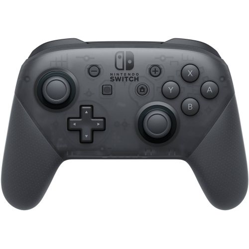 닌텐도 Nintendo Switch Pro Controller, Black, HACAFSSKA, 00045496590161