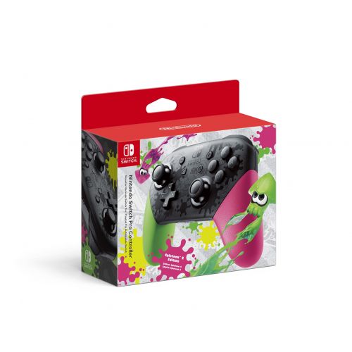 닌텐도 Nintendo Switch Pro Controller, Splatoon 2 Edition (Nintendo Switch)