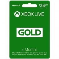 Nintendo Xbox LIVE 3-Month Gold Card (Xbox 360)