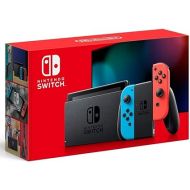 Nintendo Switch with Neon Blue and Neon Red Joy?Con