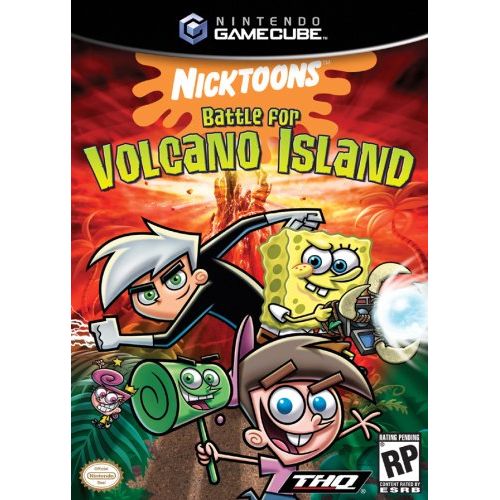 닌텐도 Nintendo Nicktoons Battle for Volcano Island - Gamecube