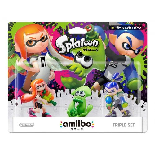 닌텐도 Nintendo Splatoon 3-pack amiibo - Japan Import (Splatoon Series)