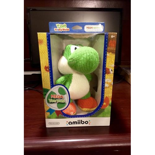 닌텐도 Nintendo Mega Yarn Yoshi Amiibo - American Version