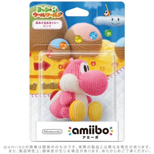 닌텐도 Nintendo Pink Yarn Yoshi amiibo - Japan Import (Yoshis Woolly World Series)