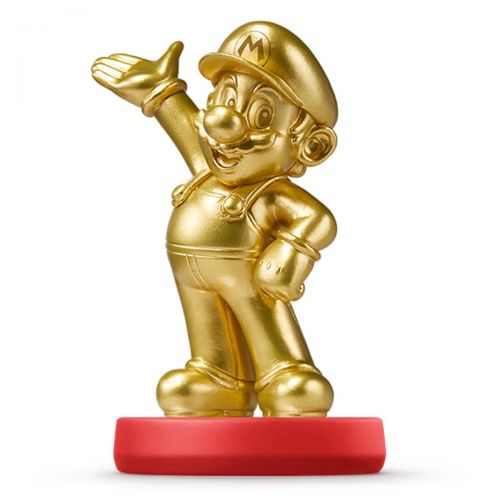 닌텐도 Nintendo NEW Amiibo Gold Mario Japan ver. Super Smash Bros Wii U 3DS Import