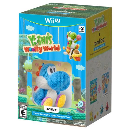 닌텐도 Nintendo Yoshis Woolly World + Blue Yarn Yoshi amiibo - Wii U